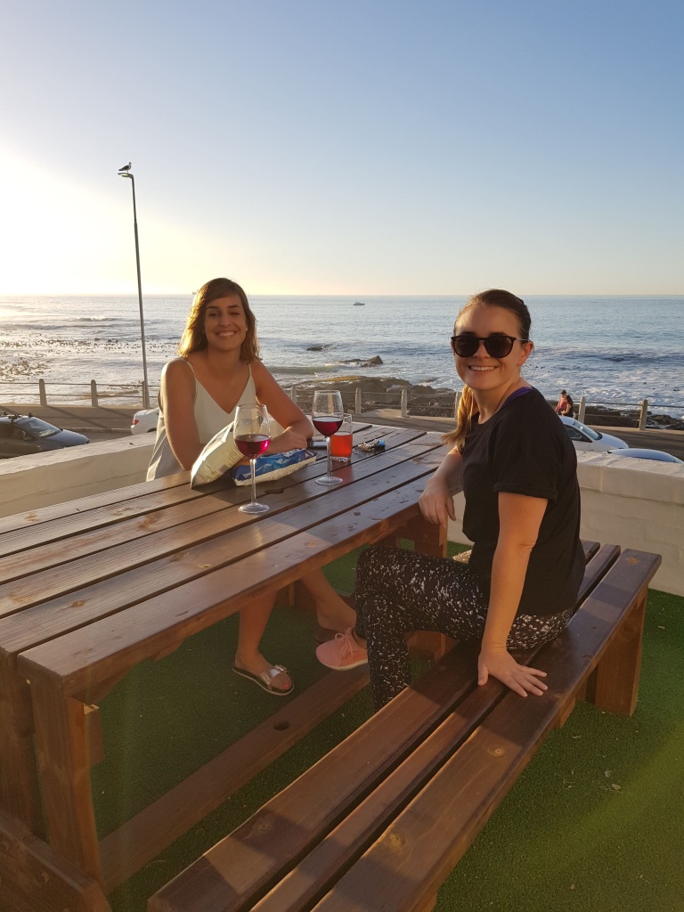 drinks by the sea